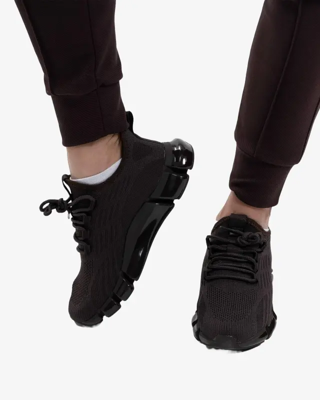 SABER Sneakers - DARK BROWN - 7