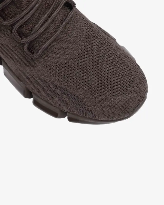 SABER Sneakers - DARK BROWN - 4