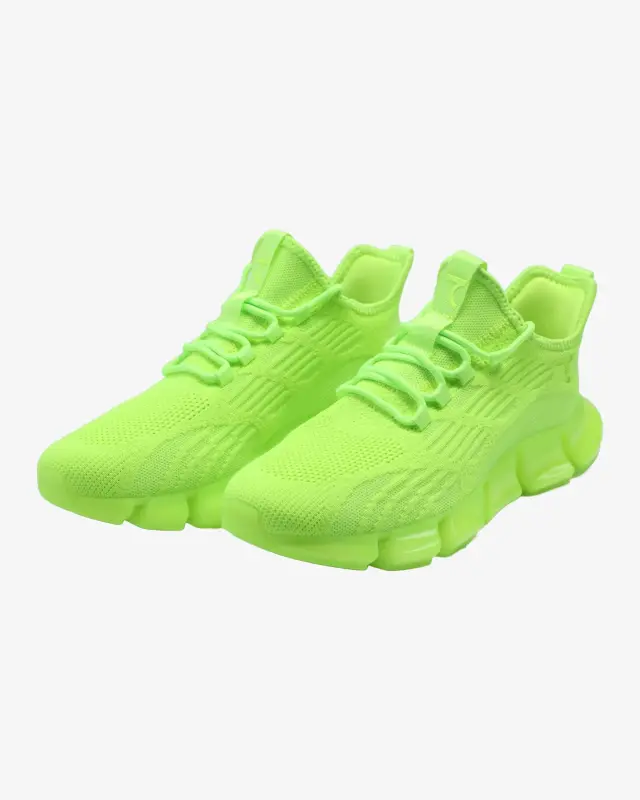 Saber Sneakers - LIME GREEN - 3