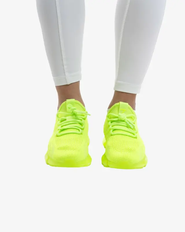 Saber Sneakers - LIME GREEN - 4