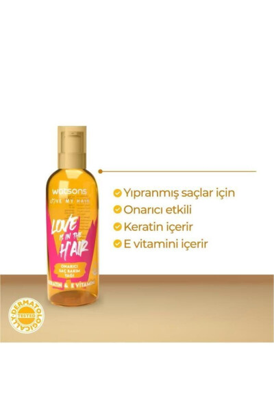 Saç Bakım Yağı Keratin 100 ml - 2