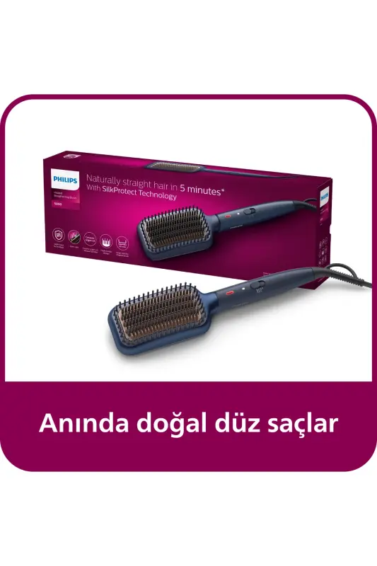 Saç Düzleştirici Tarak Bhh885/00 - PHILIPS