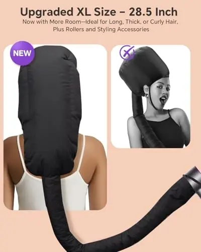 Boloye Hair Dryer Bonnet AttacModazoneent – 28.5