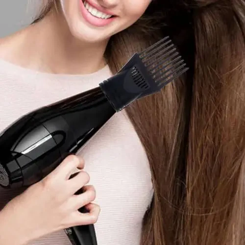 1 Pc Black Hair Dryer Comb AttacModazoneents Salon Blow Dryer Comb AttacModazoneent Styling Tool Hair Dryers and Accessories for Straightening Detangling Fine Curly Natural Hair - 4