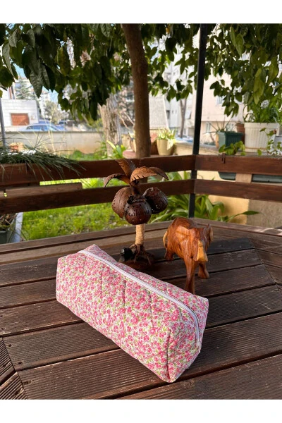 Airwrap Uyumlu Leopar/kalp/çiçek Desenli Saç Şekillendirici Çantası / Seyahat Çantası Organizer Xl - 2