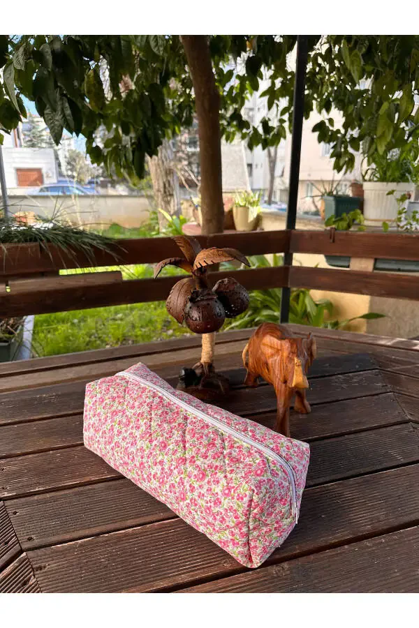 Airwrap Uyumlu Leopar/kalp/çiçek Desenli Saç Şekillendirici Çantası / Seyahat Çantası Organizer Xl - 2