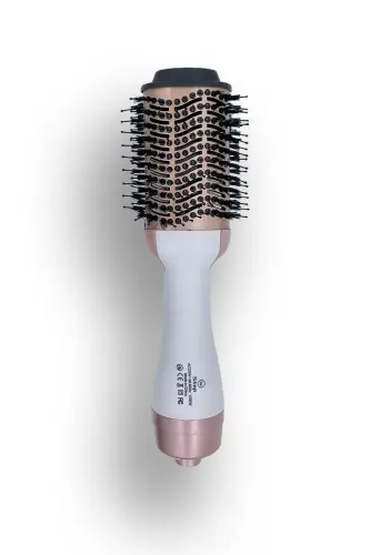 Saç Şekillendirici Ve Saç Düzleştirici Fön Tarağı Yeni Model Beyaz Renk-Beyaz - 5