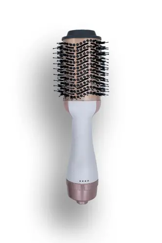 Saç Şekillendirici Ve Saç Düzleştirici Fön Tarağı Yeni Model Beyaz Renk-Beyaz - 6