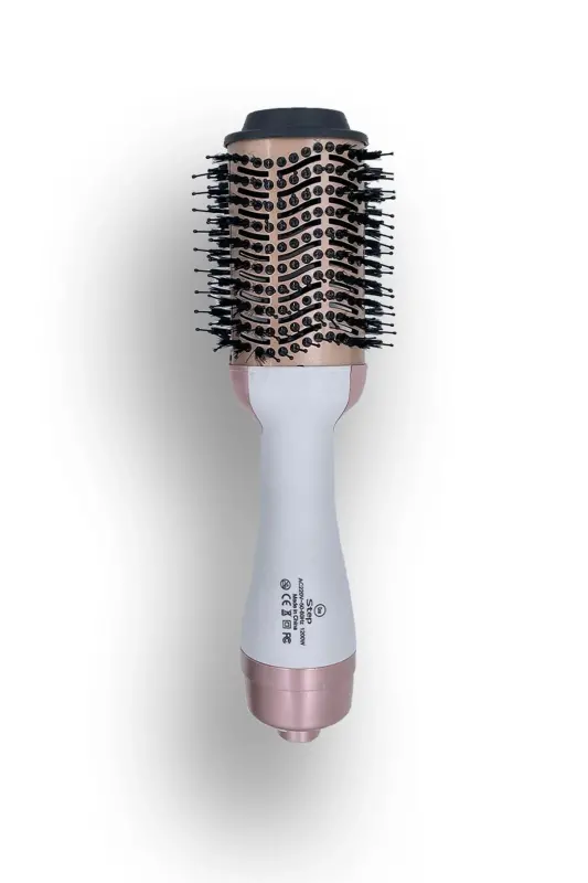 Saç Şekillendirici Ve Saç Düzleştirici Fön Tarağı Yeni Model Beyaz Renk-Beyaz - 5