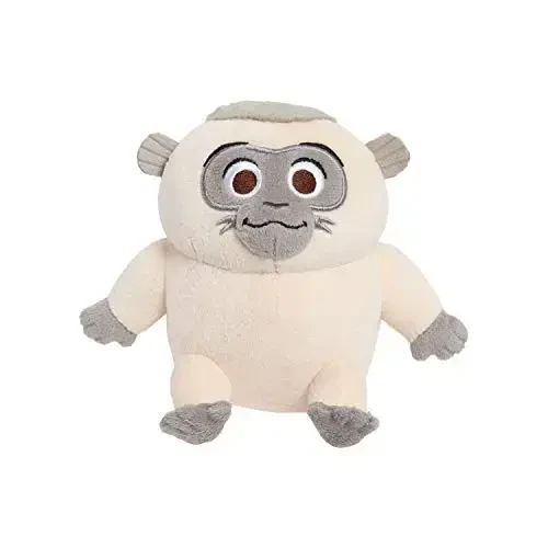 Just Play Disney's Raya and The Last Dragon 4.5-Inch Small Uka Soft Plush, Stuffed Ongi Monkey, Kids Toys for Ages 3 Up 