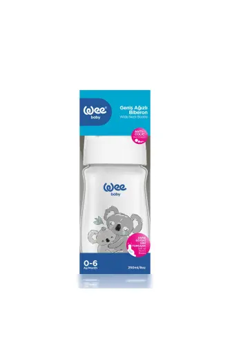 Safari Wide Neck PP Baby Bottle 0-6 Months 250 ML - 3