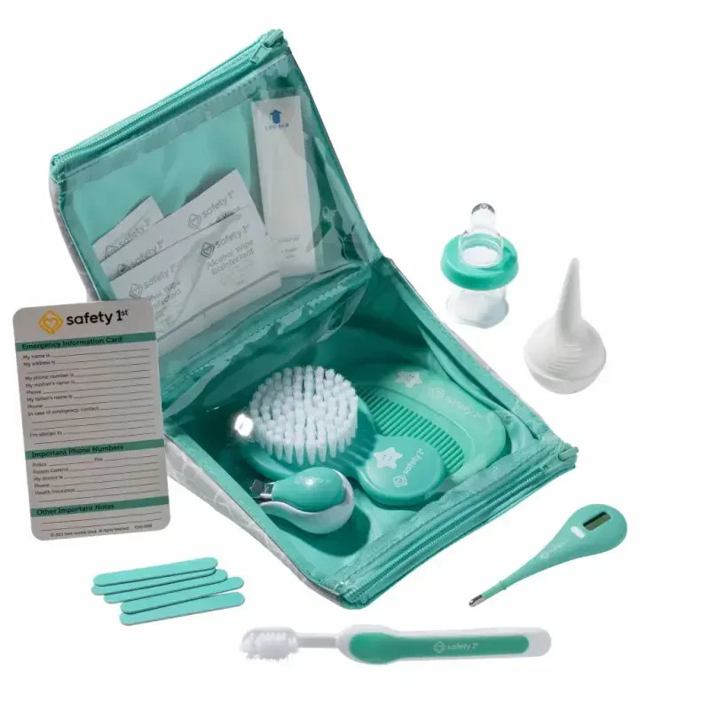 Safety 1st Nursery Care Health & Grooming Kit, Seafoam-SEAFOAM - 6