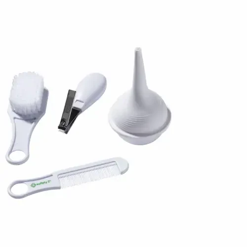 Safety 1st Baby Care Basics 4 Piece Infant Essentials Set, White - 4
