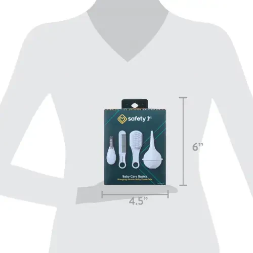 Safety 1st Baby Care Basics 4 Piece Infant Essentials Set, White- - 7