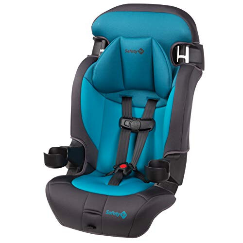 Safety 1st Grand 2-in-1 Booster Car Seat, Forward-Facing with Harness, 30-65 pounds and Belt-Positioning Booster, 40-120 pounds, Capri Teal - 1