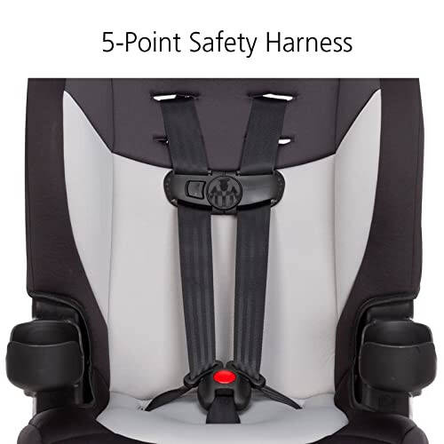 Safety 1st Grand 2'si 1 Arada Takviyeli Oto Koltuğu, Geniş Kullanım: Emniyet Kemeriyle İleri Yönelik, 30-65 Pound ve Kemer Pozisyonlandırma Takviyesi, 40-120 Pound, Dunes Edge - 9