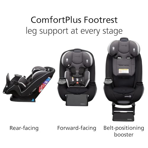 Safety 1st Grow and Go™ Extend 'n Ride LX All-in-One Convertible Car Seat, Blue Tilt - 3