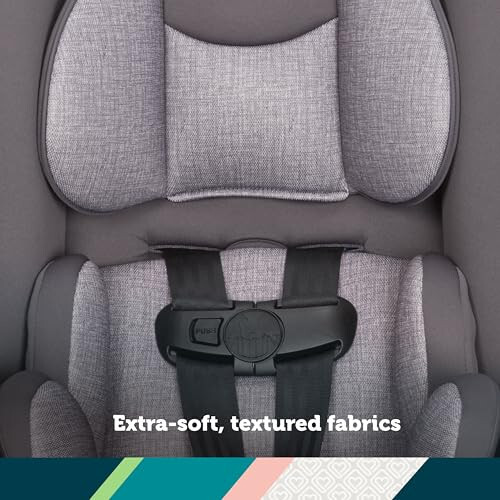 Safety 1st Jive 2-in-1 Convertible Car Seat, Rear-Facing 5-40 pounds and Forward-Facing 22-65 pounds, Black Fox - 4