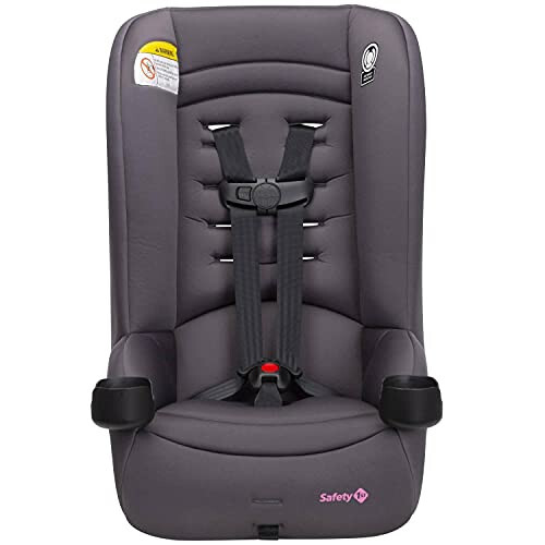 Safety 1st Jive 2-in-1 Convertible Car Seat, Rear-Facing 5-40 pounds and Forward-Facing 22-65 pounds, Carbon Rose - 7