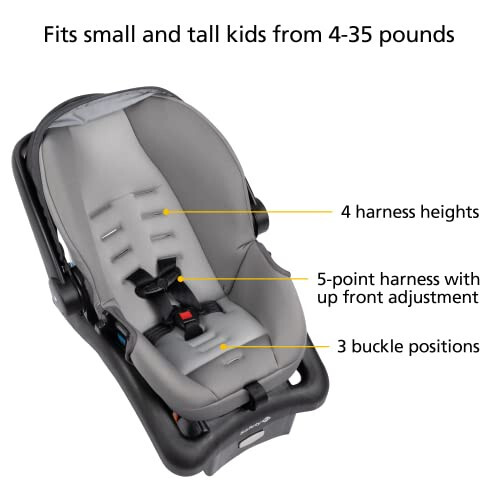 Safety 1st OnBoard™35 SecureTech™ Infant Car Seat, High Street - 2