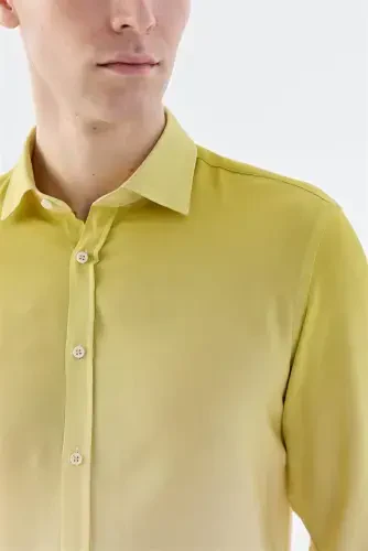 Saffron Comfort Fit Button-Down Easy-Iron Shirt - 3