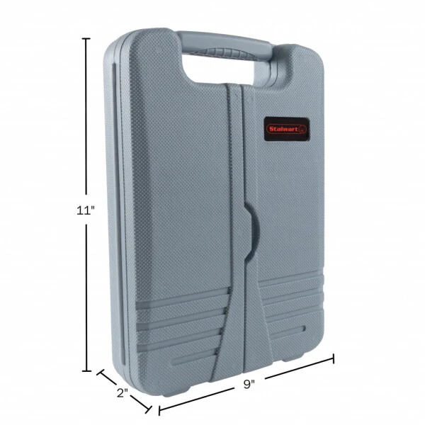 Stalwart 130PC Tool Set - Hand Tools for Home Improvement Projects (Gray) - 2