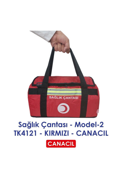 Sağlık Çantası -model-2- Kırmızı - Tk4121- - 1