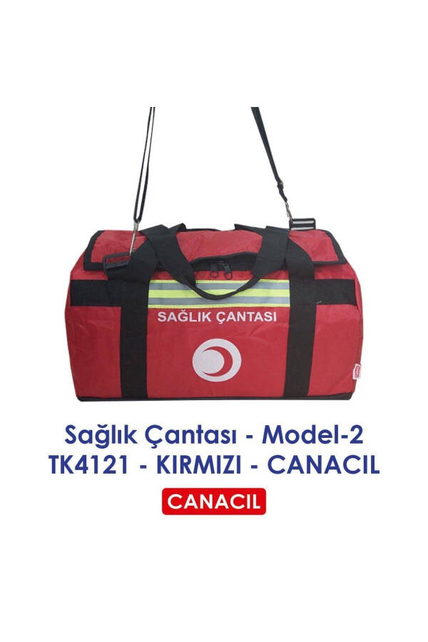 Sağlık Çantası -model-2- Kırmızı - Tk4121- - 3