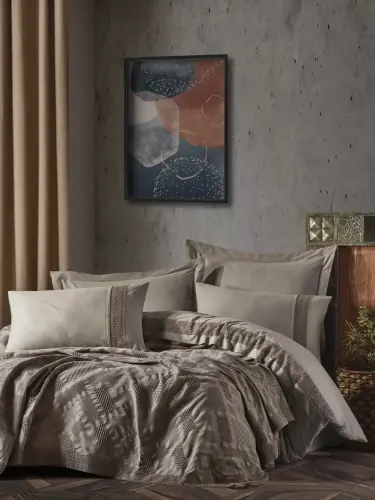 Şaheser Home Collection Çeyiz Seti Freya Vizon - 1