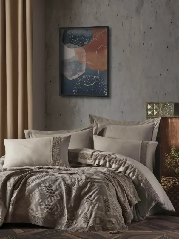 Şaheser Home Collection Çeyiz Seti Freya Vizon - 1