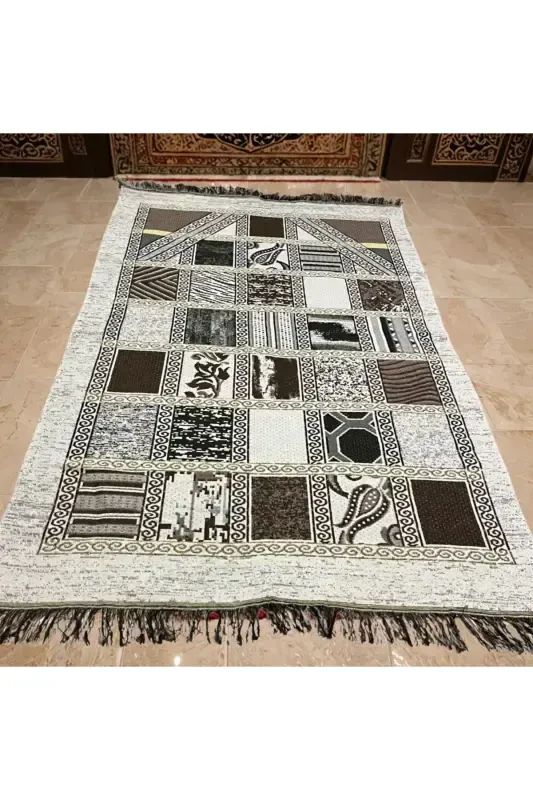 Sajda - Haj va Umra uchun sovg'a - O'qish uchun joy - Ulgurji - Chakana - Qora - 2