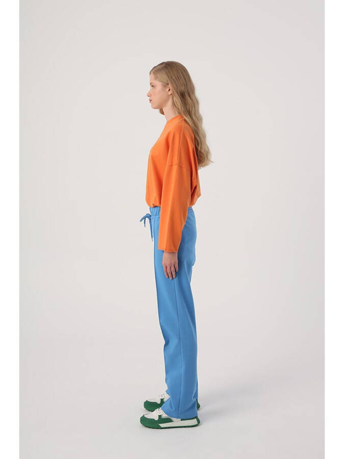 Saks Cepli Eşofman Altı-Mavi - 3