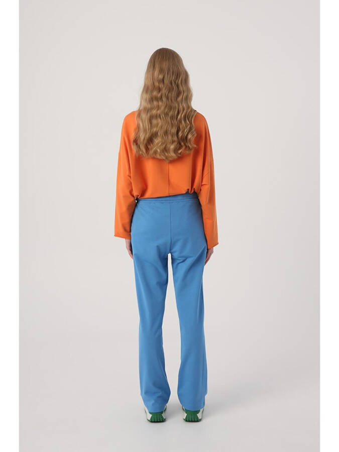 Saks Cepli Eşofman Altı-Mavi - 4