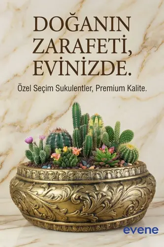 Saksı Büyük Saksı Çiçek Saksısı Büyük Boy Saksı Salon Saksısı Model 5 Altın Eskitme Saksı - Altın Eskitme - 4