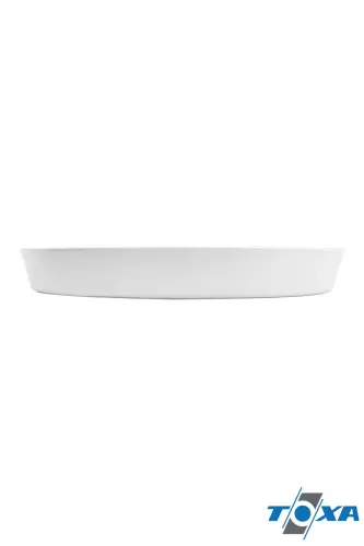 Saksı Tabağı 20cm Yalı Vaha No5 Tabak Kirli Beyaz Serinova Saksısı Altlığı 5 Numara Plastik - 20cm Beyaz - 3