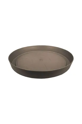 Saksı Tabağı 26cm Yalı Vaha No6 Tabak Mocha Serinova Saksısı Altlığı 6 Numara Plastik Altlık-MOCHA6 