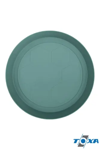 Saksı Tabağı 32,5cm Yalı Vaha No7 Tabak Yeşil Serinova Saksısı Altlığı 7 Numara Plastik Altlık - 32,5cm Yeşil - 4
