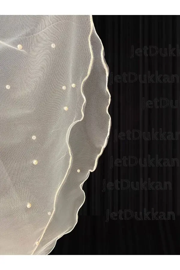 Шаль с жемчугом, шаль для свадебного платья - Дополните свою элегантность (СПЕЦИАЛЬНАЯ ЦЕНА ЗАПУСКА) - 6