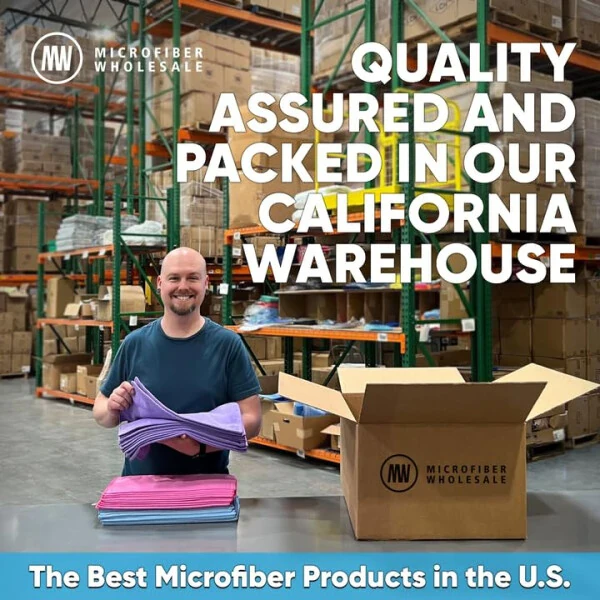 Салфетки из микрофибры MW Pro Microfiber | Оранжевый | Упаковка 12 шт. | 40 x 40 см | Универсальные салфетки из микрофибры — для чистки, удаления пыли, полировки, мытья, впитывающие - 6