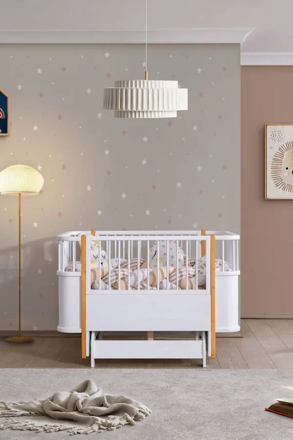 Sallanadigan MDF Beshik, Bella O'suvchi Beshik 90x120 1 A - 3