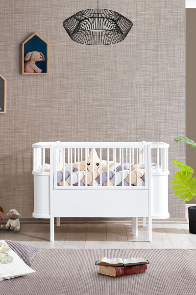 Sallanan MDF Beşik, Bella Büyüyen Beşik 90x120 - Bella Karyola 90x190 - 2