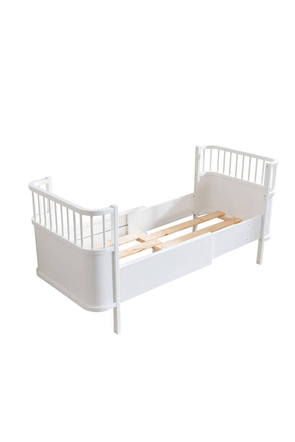 Sallanan MDF Beşik, Bella Büyüyen Beşik 90x120 - Bella Karyola 90x190 - 7