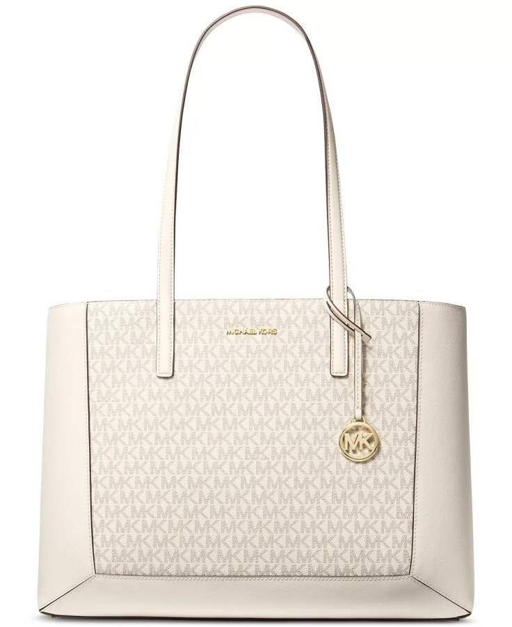 Sallie Logo Large East West Tote Van/cream - 1