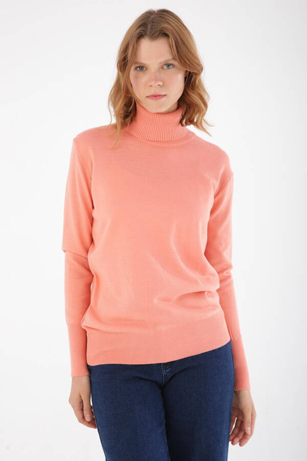 Salmon Fisherman's Rib Knit Short Cardigan - 30