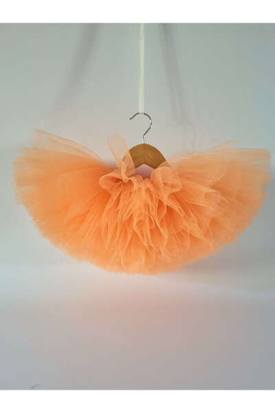 SALMON TUTU SKIRT (Fluffy Dream Tulle) - 4