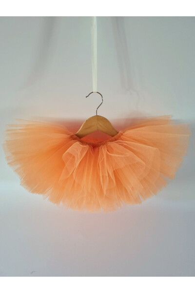 SALMON TUTU SKIRT (Fluffy Dream Tulle) - 5