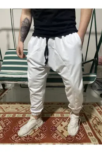 Salwar Type Tracksuit-WHITE - 1