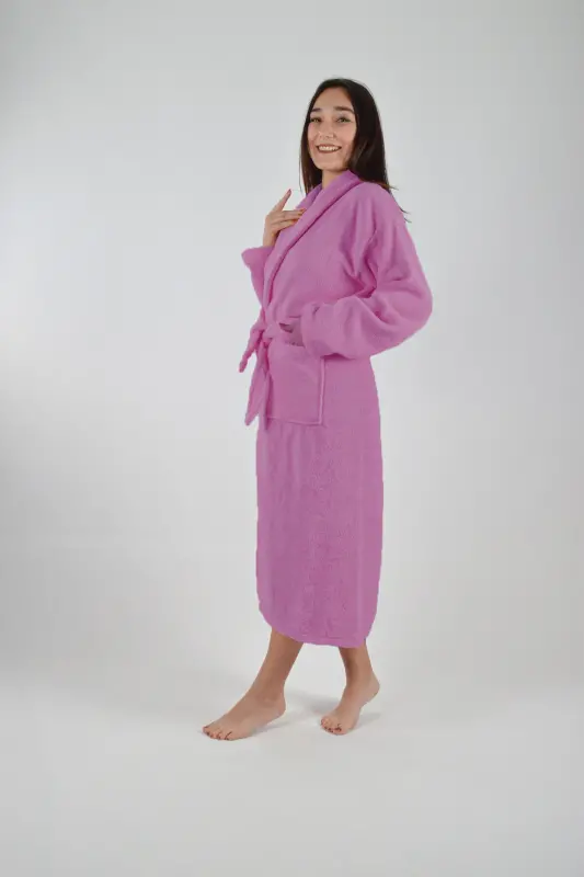 ŞALYAKA BORNOZ 1 ADET-lila - 3