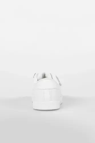 Sam Lighted Unisex Baby and Kids White Sneaker - 6