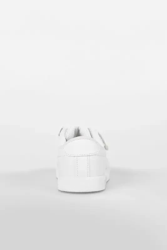 Sam Lighted Unisex Baby and Kids White Sneaker - 6